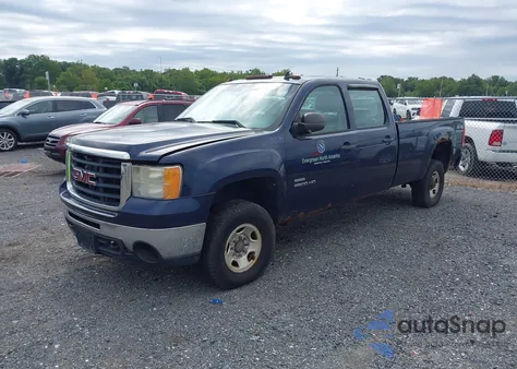 2010 GMC Sierra 2500Hd Work Truck from USA, damaged, VIN 1GT4KZB60AF113107